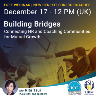 Webinar Gratuito: Building Bridges – Connecting HR and Coaching Communities for Mutual Growth