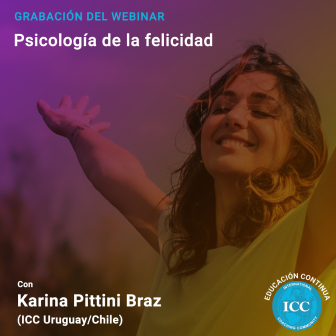 Gravação de Webinar: Psicología de la felicidad